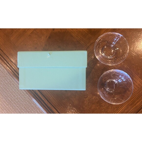 Vintage Tiffany & Co. Crystal Bowls & Original Box - Picture 5 of 16